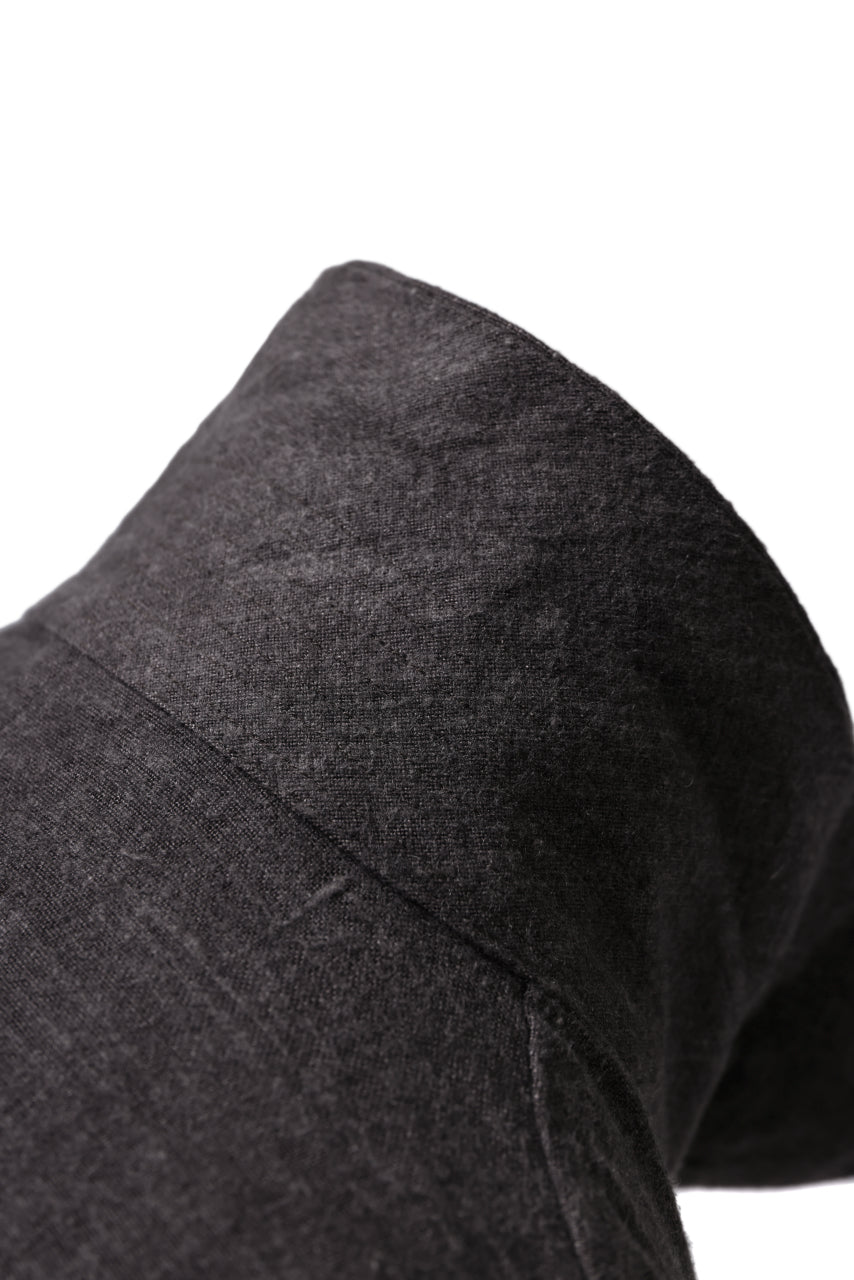 画像をギャラリービューアに読み込む, YUTA MATSUOKA work shirt jacket / brushed linen canvas (brown)