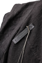 画像をギャラリービューアに読み込む, YUTA MATSUOKA work shirt jacket / brushed linen canvas (brown)