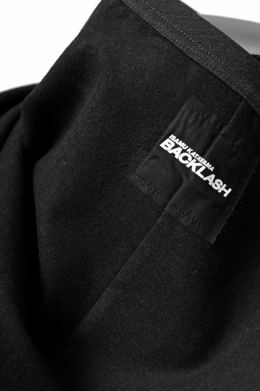 画像をギャラリービューアに読み込む, ISAMU KATAYAMA BACKLASH ROUND HEM L/S TOPS / STRETCH HEAT STORAGE FLEECE (GREY)