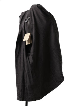 画像をギャラリービューアに読み込む, YUTA MATSUOKA work shirt jacket / brushed linen canvas (brown)