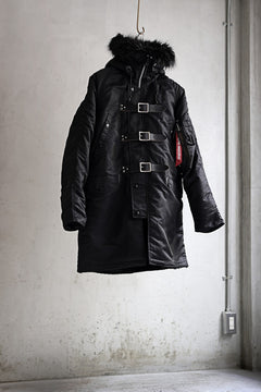 画像をギャラリービューアに読み込む, ISAMU KATAYAMA BACKLASH xx ALPHA INDUSTRIES N-3B JACKET (BLACK)