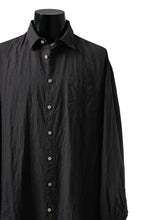 画像をギャラリービューアに読み込む, YUTA MATSUOKA long shirt / dead stock broad linen (brown)