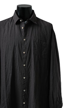 画像をギャラリービューアに読み込む, YUTA MATSUOKA long shirt / dead stock broad linen (brown)