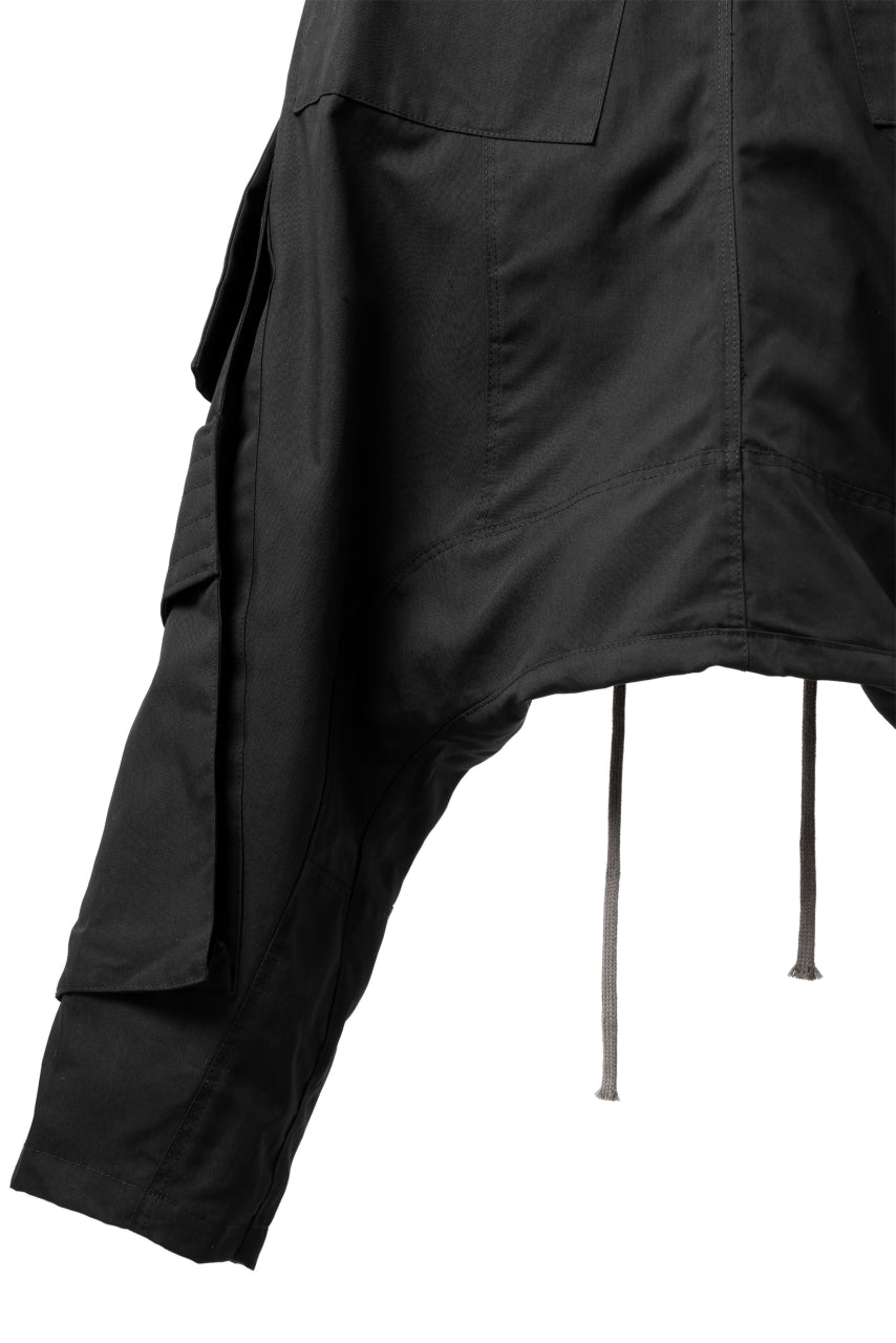 画像をギャラリービューアに読み込む, A.F ARTEFACT D-CLOTCH BIG CARGO CROPPED PANTS (BLACK)