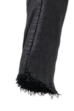 画像をギャラリービューアに読み込む, masnada ICONIC ZIP PANTS / STRETCH REPURPOSED COTTON (SMEARED BLACK)