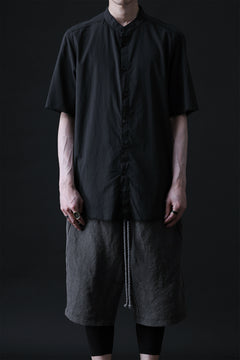 画像をギャラリービューアに読み込む, daub DYEING MINIMAL SS SHIRT / ORGANIC COTTON (BLACK)