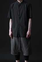 画像をギャラリービューアに読み込む, daub DYEING MINIMAL SS SHIRT / ORGANIC COTTON (BLACK)