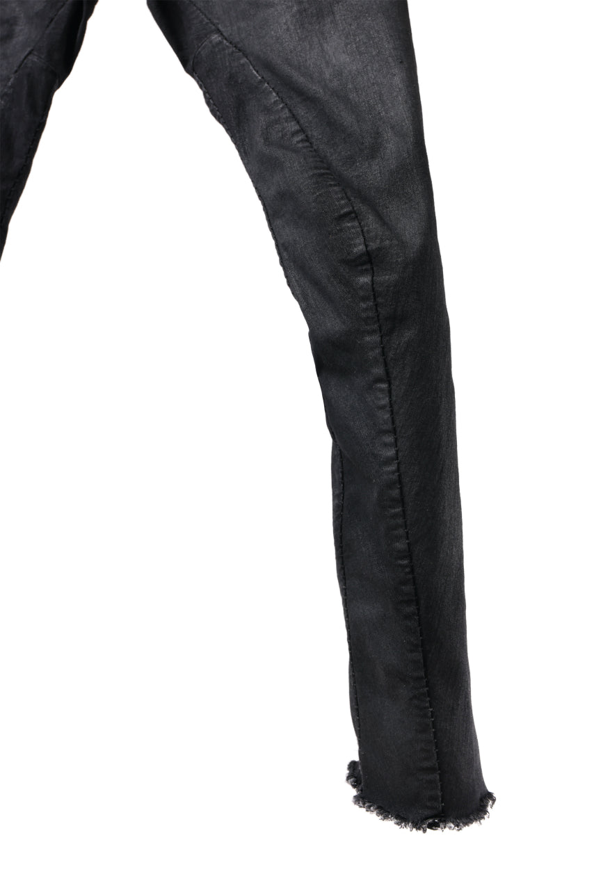 画像をギャラリービューアに読み込む, masnada SLIM JEANS / REPURPOSED STRETCH (BLACK HAND SMEARED RESIN)