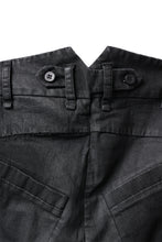 画像をギャラリービューアに読み込む, masnada SLIM JEANS / REPURPOSED STRETCH (BLACK HAND SMEARED RESIN)