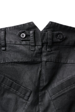 画像をギャラリービューアに読み込む, masnada SLIM JEANS / REPURPOSED STRETCH (BLACK HAND SMEARED RESIN)