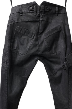 画像をギャラリービューアに読み込む, masnada SLIM JEANS / REPURPOSED STRETCH (BLACK HAND SMEARED RESIN)