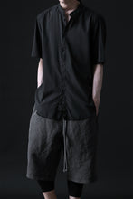 画像をギャラリービューアに読み込む, daub DYEING MINIMAL SS SHIRT / ORGANIC COTTON (BLACK)