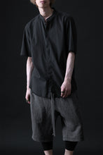 画像をギャラリービューアに読み込む, daub DYEING MINIMAL SS SHIRT / ORGANIC COTTON (BLACK)