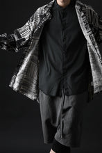 画像をギャラリービューアに読み込む, daub DYEING MINIMAL SS SHIRT / ORGANIC COTTON (BLACK)