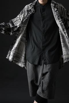 画像をギャラリービューアに読み込む, daub DYEING MINIMAL SS SHIRT / ORGANIC COTTON (BLACK)