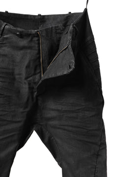 画像をギャラリービューアに読み込む, masnada BAGGY JEANS / REPURPOSED STRETCH (BLACK HAND SMEARED RESIN)