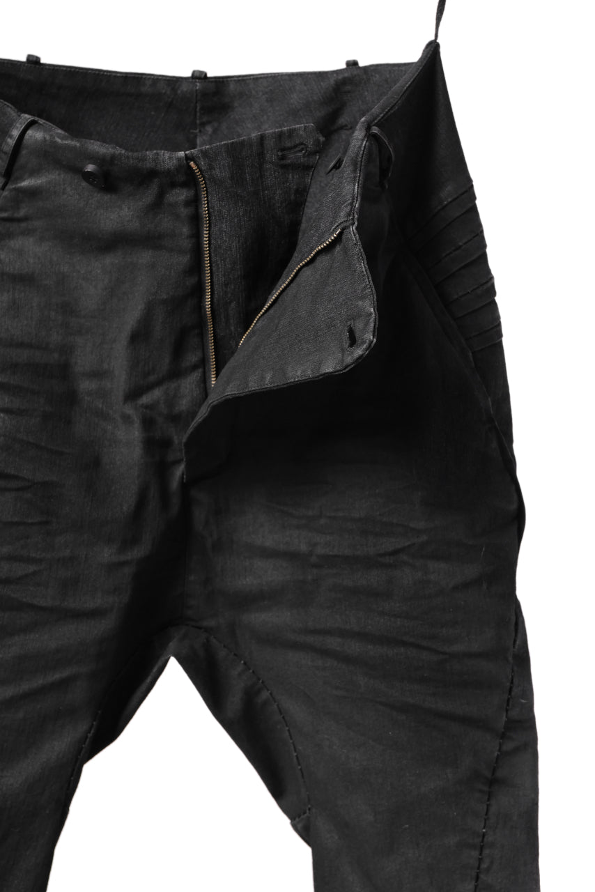 画像をギャラリービューアに読み込む, masnada BAGGY JEANS / REPURPOSED STRETCH (BLACK HAND SMEARED RESIN)