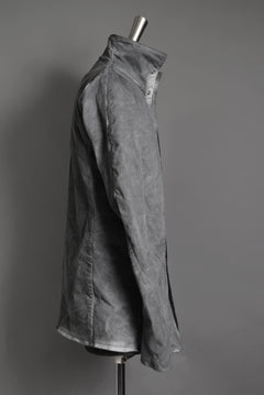 画像をギャラリービューアに読み込む, N/07 "2016S/S" PUCKERING / COLD DYE ANATOMY SHIRT (BLACK)