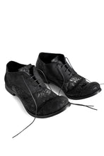 画像をギャラリービューアに読み込む, prtl x 4R4s exclusive Derby Shoes / CordovanSplit "No3-1M" (BLACK)