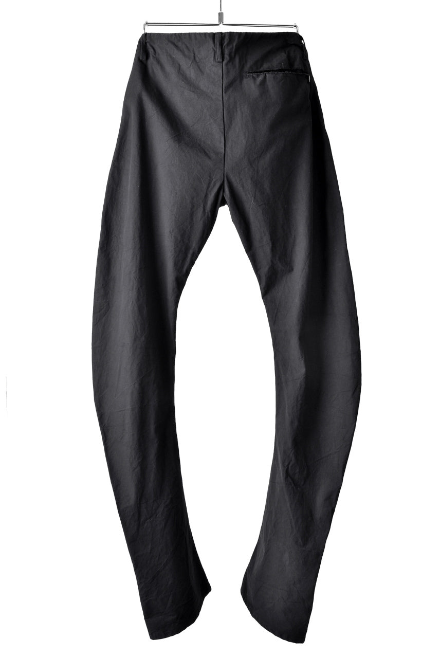 Load image into Gallery viewer, blackcrow high density cotton banana shape trousers (BLACK)
