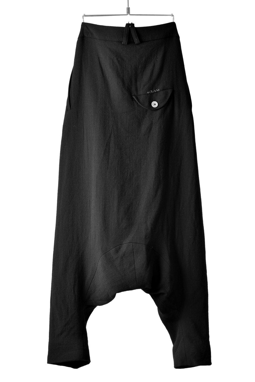 画像をギャラリービューアに読み込む, SOSNOVSKA exclusive KNEE STITCHED PANTS (BLACK)