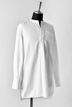 Load image into Gallery viewer, sus-sous shirt long with HOKKOH (WHITE)