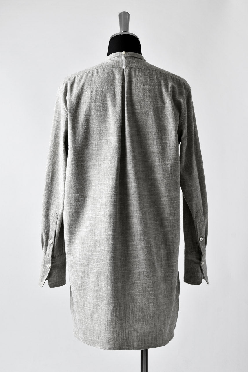 Load image into Gallery viewer, sus-sous shirt long cotton (LIGHT GREY)