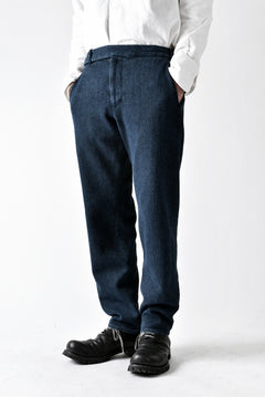 画像をギャラリービューアに読み込む, COLINA SASHIKO CURVED TROUSERS (INDIGO)