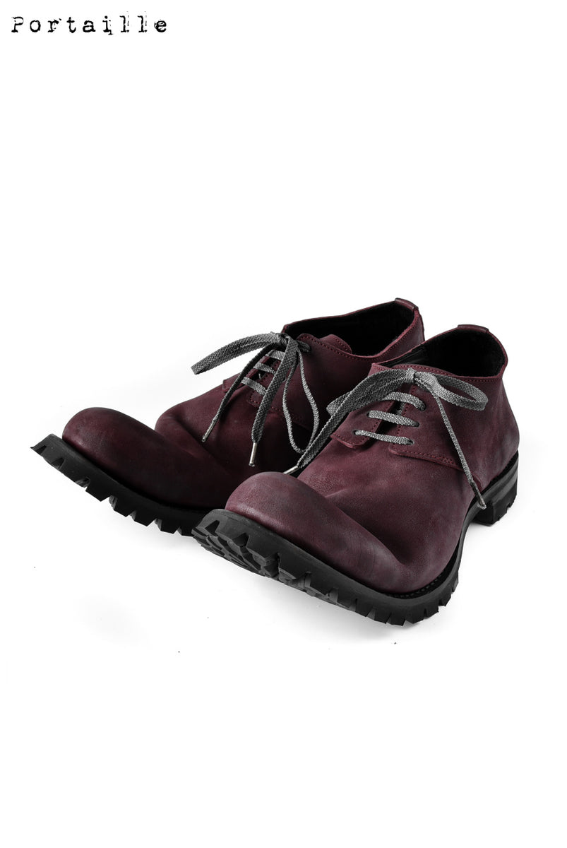 Portaille exclusive Derby Shoes / Vintage Nubuck Steer Leather