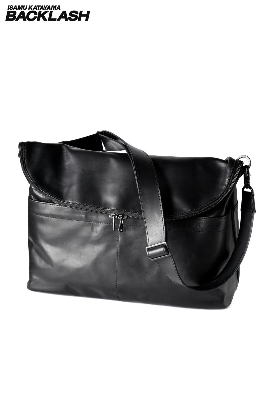 Load image into Gallery viewer, ISAMU KATAYAMA BACKLASH SHOULDER BAG / JP-TANNED HORSE WAXY-FINISH