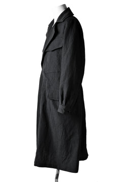 Load image into Gallery viewer, sus-sous moto cycle storm coat (NAVY GREY)