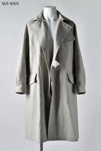 Load image into Gallery viewer, sus-sous moto cycle storm coat (NATURAL)