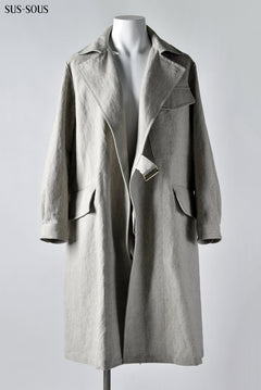 Load image into Gallery viewer, sus-sous moto cycle storm coat (NATURAL)