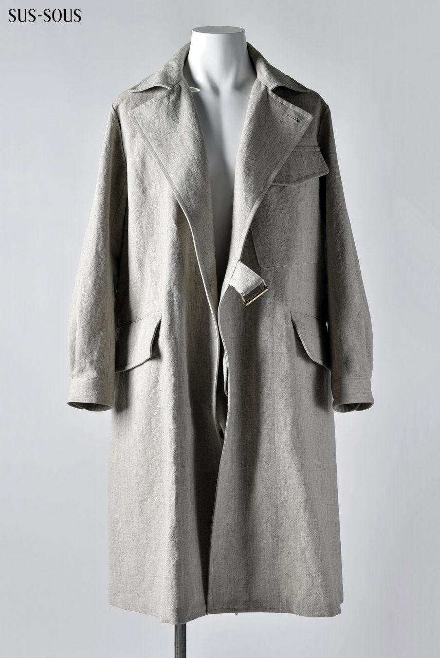 Load image into Gallery viewer, sus-sous moto cycle storm coat (NATURAL)