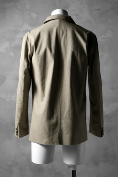 Load image into Gallery viewer, blackcrow worker shirt jacket / cotton woven (BEIGE)