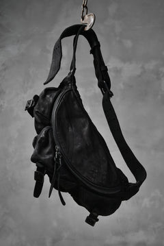 Load image into Gallery viewer, ISAMU KATAYAMA BACKLASH "DoubleShoulder" MIL-BAG (BLACK)