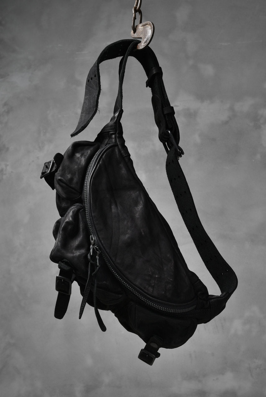 Load image into Gallery viewer, ISAMU KATAYAMA BACKLASH "DoubleShoulder" MIL-BAG (BLACK)