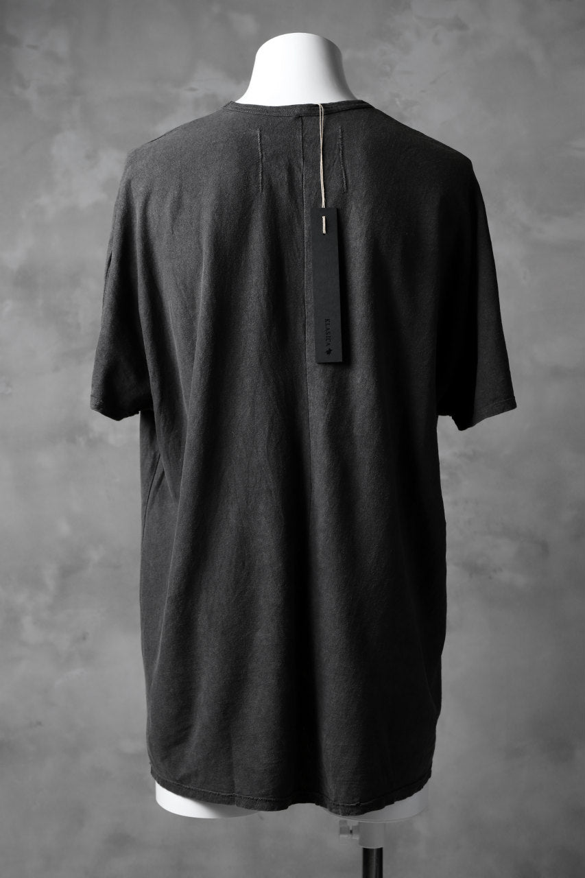 Load image into Gallery viewer, KLASICA DOLMAN SLEEVE TEE / GARMENT CARBON DYED (CARBON)
