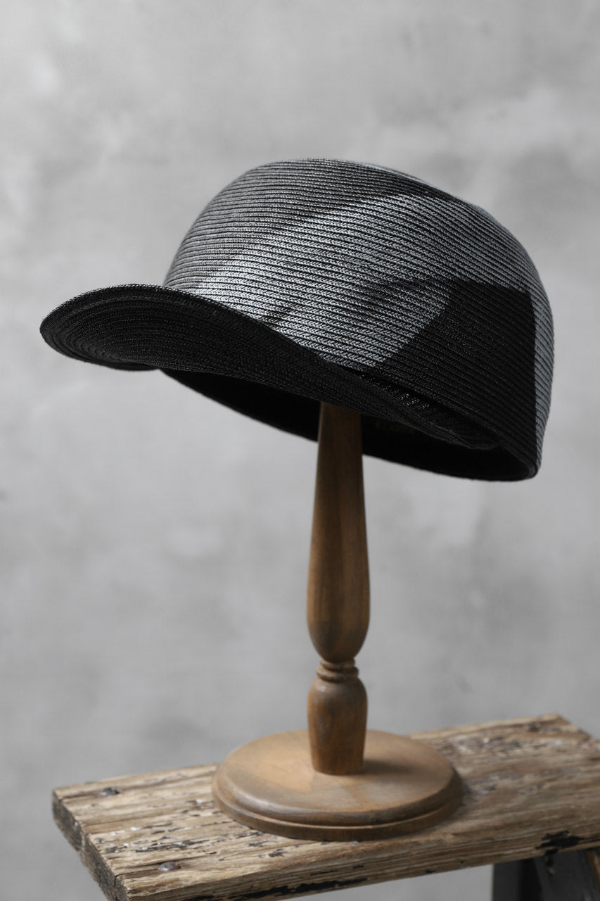 Load image into Gallery viewer, KLASICA HAND PAINTED CAP / LIMITED HAND PAINT (BLACK x WHITE)