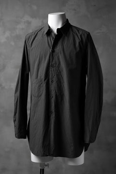 画像をギャラリービューアに読み込む, KLASICA SABRON BUTTON FRY SHIRT / TYPE-WRITER CLOTH (MOSS)