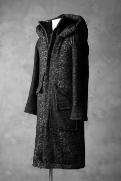 画像をギャラリービューアに読み込む, PAL OFFNER PADDED HOODNECK COAT (TWEEDY MELANGE)