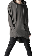 画像をギャラリービューアに読み込む, thomkrom BRUSHED BACK LONG HOODIE / FRENCH-TERRY (TAUPE)