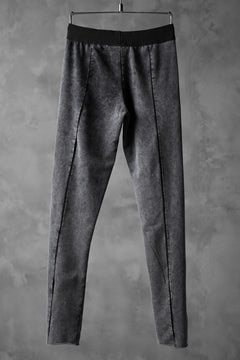 画像をギャラリービューアに読み込む, thomkrom OVERLOCKED LEGGINGS / OILED SPRAY DYE (GREY)