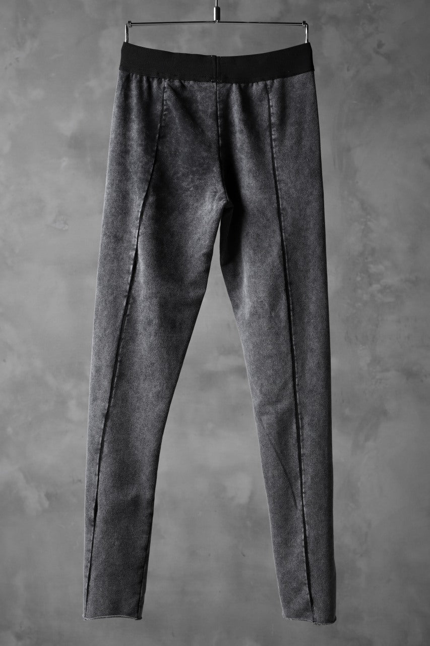 画像をギャラリービューアに読み込む, thomkrom OVERLOCKED LEGGINGS / OILED SPRAY DYE (GREY)