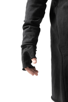 画像をギャラリービューアに読み込む, thomkrom FINGER OUT GLOVES / HEAVY JERSEY (BLACK)