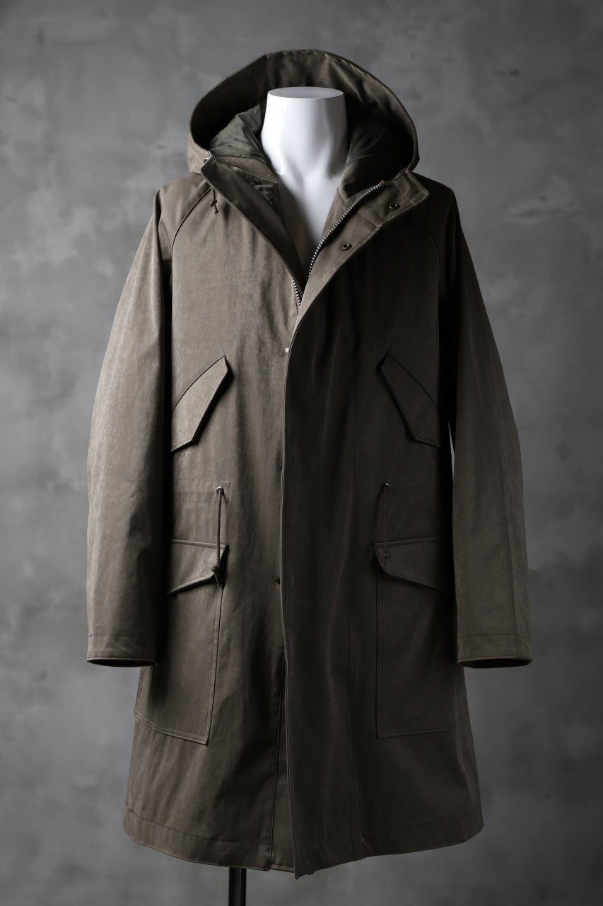 画像をギャラリービューアに読み込む, COLINA M-1948 HOOD PARKA COAT / HIGH DENSITY MILICLOTH (OLIVE)