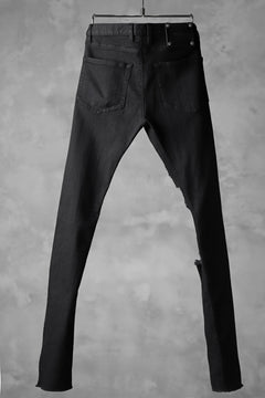 Load image into Gallery viewer, ISAMU KATAYAMA BACKLASH HIGH POWER STRETCH SKINNY PANTS (REPAIRED DEERSKIN)
