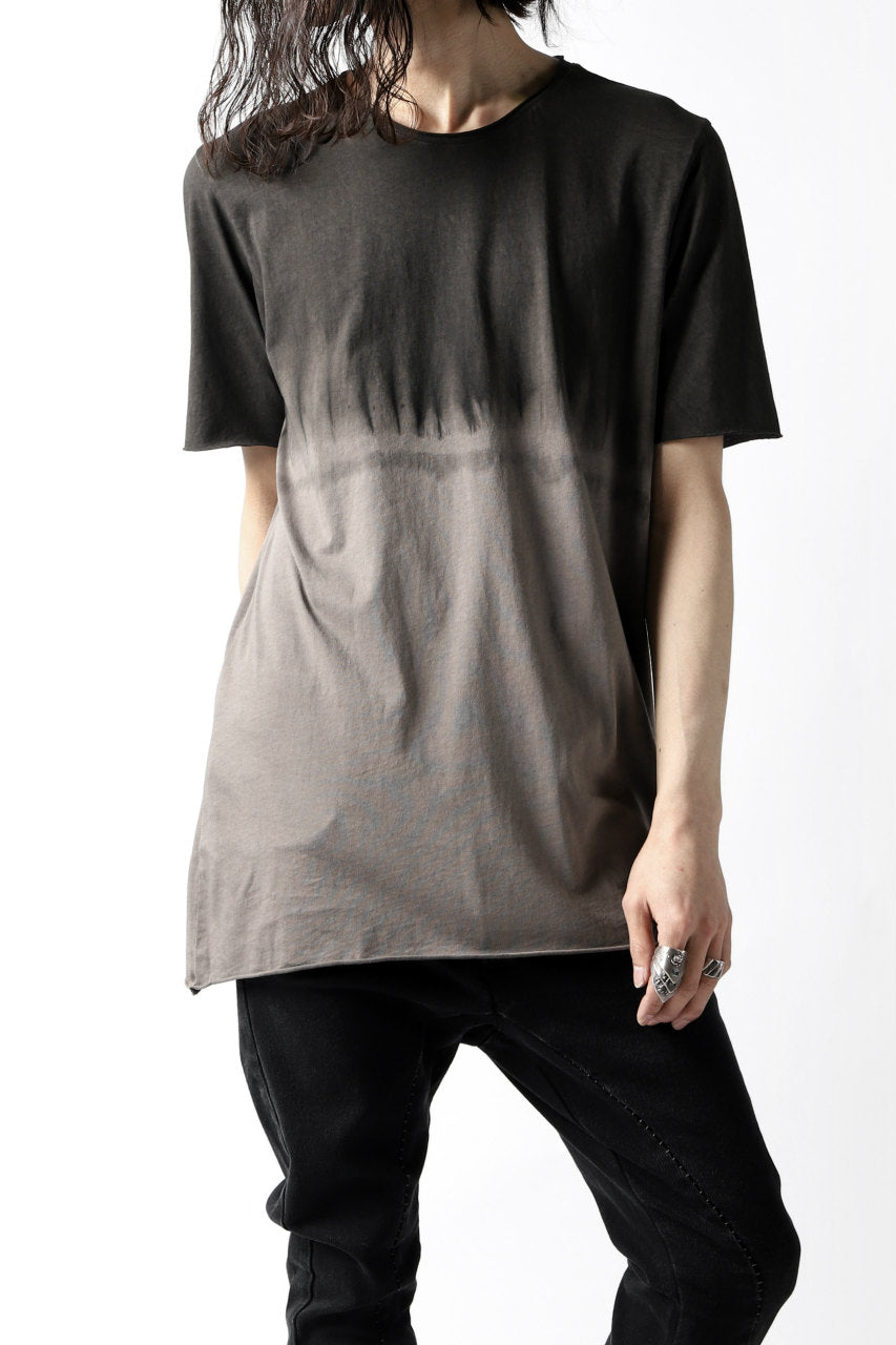 画像をギャラリービューアに読み込む, thomkrom GRADATION DYE T-SHIRT (SAND T90)