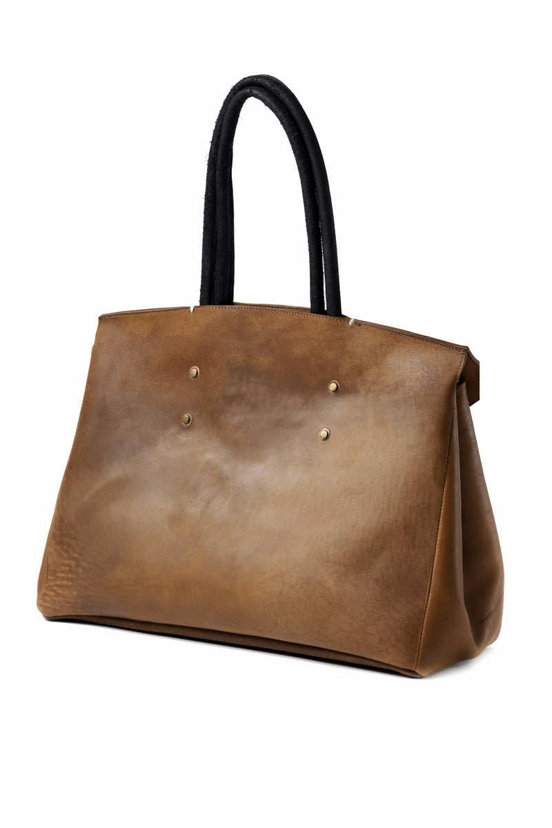 ierib exclusive bark bag #40 / raw shell cordovan (NATURAL)の商品
