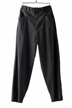 Load image into Gallery viewer, COLINA W-TUCK PANTS / WASHABLE WOOL TROPICAL (STRIPE)